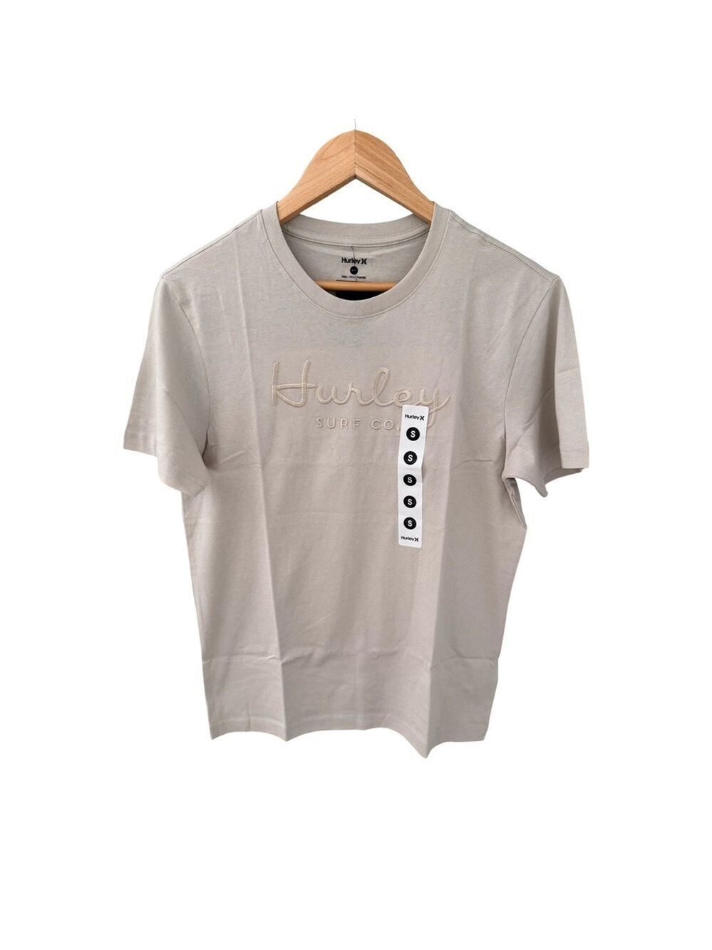 Hurley Short Sleeve Embroidered Logo Graphic T-Shirt NWT Size S